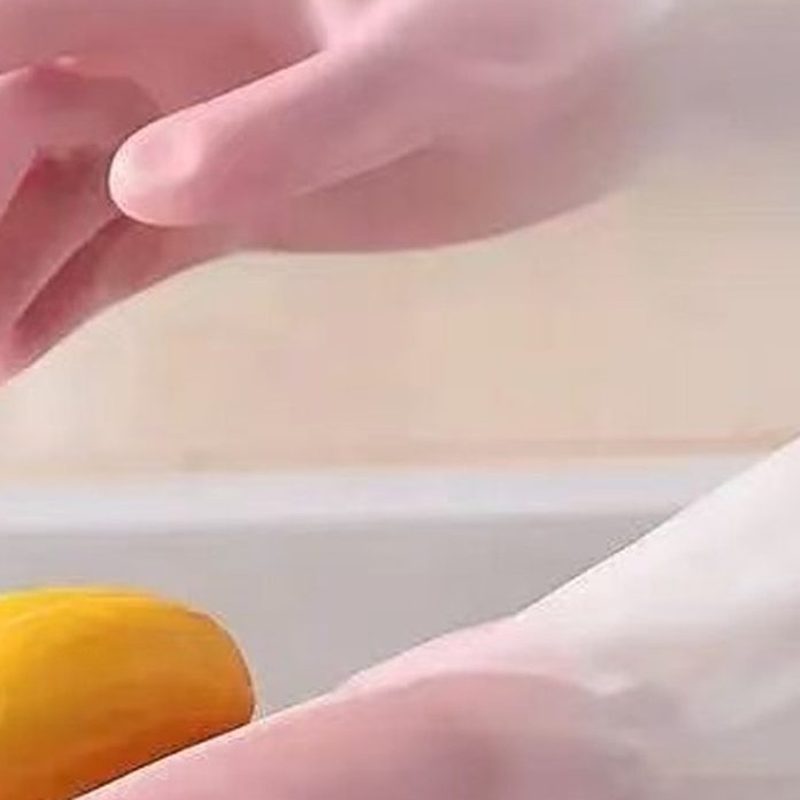 家用洗碗手套 防水丁腈手套 厨房清洁用 细节图2