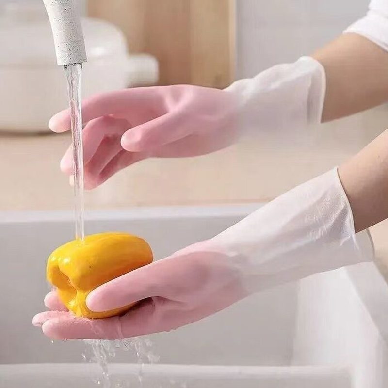 家用洗碗手套 防水丁腈手套 厨房清洁用